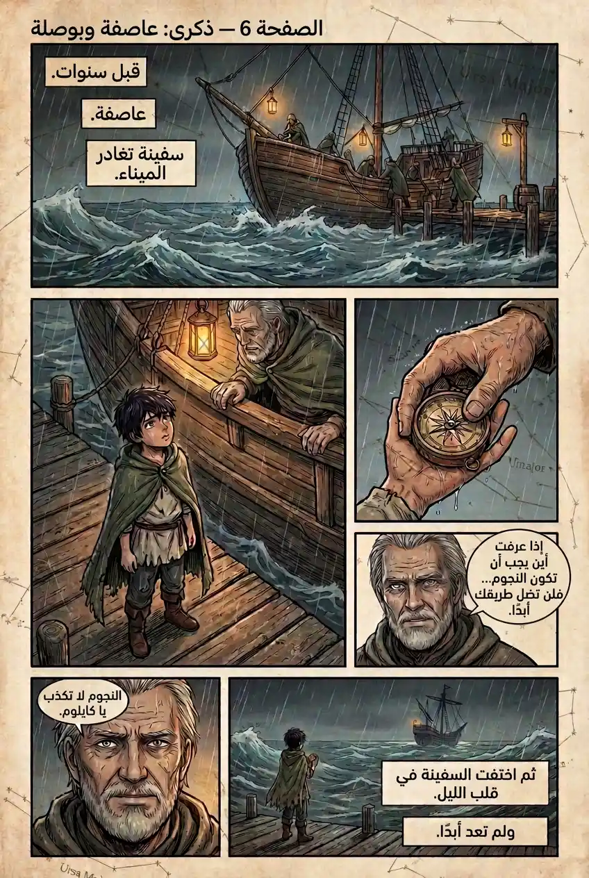ذكريات الماضي — "النجوم لا تكذب يا كايلوم."