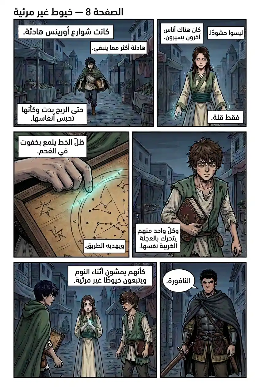 خيوط غير مرئية عبر المدينة