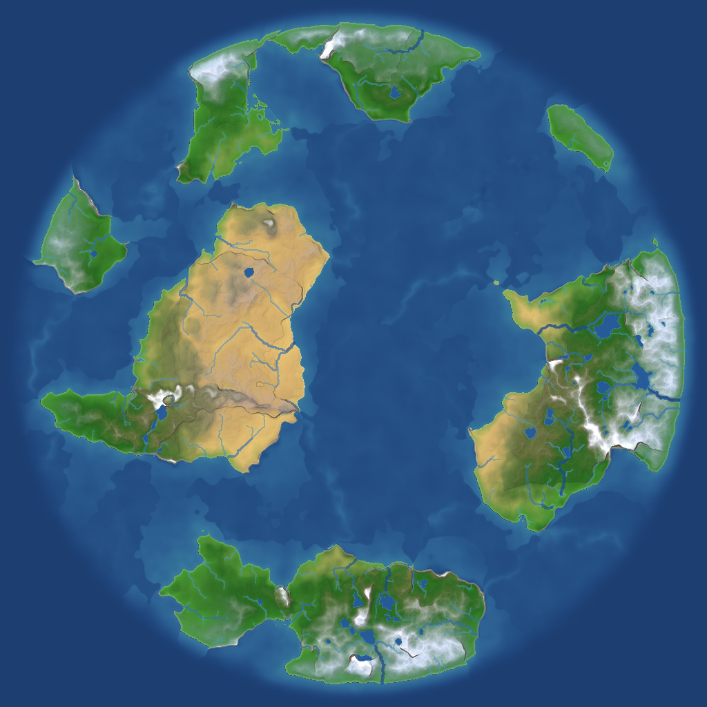 خريطة العالم النهائية