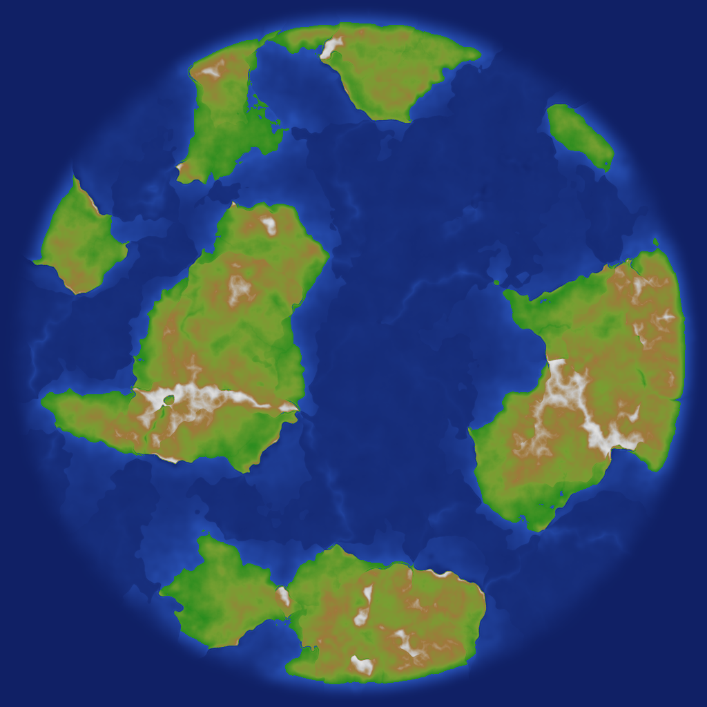 خريطة الارتفاع التفصيلية النهائية